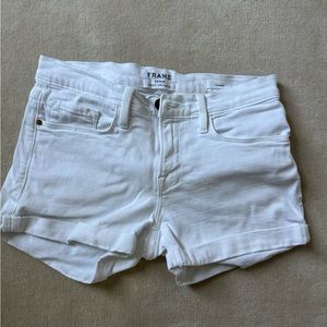 Frame denim shorts